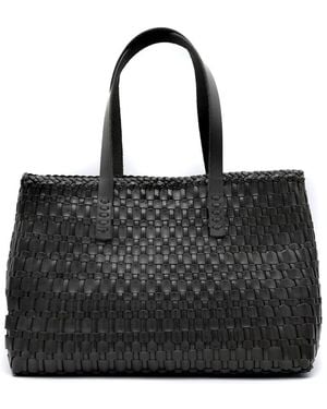 Dragon Diffusion Salvage Irregular Tote Bag - Schwarz