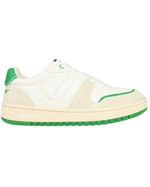 Barrow Casual Sneakers Mit Runder Zehenkappe - Weiß