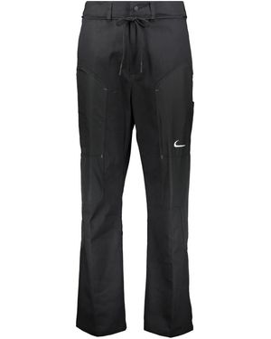 Nike Straight Trousers - Nero