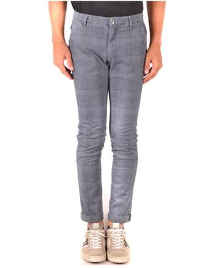 Mason's Slim-Fit Trousers - Grey