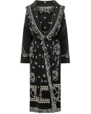 Alanui Long Knitwear - Black