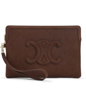 Celine Clutches - Marrón
