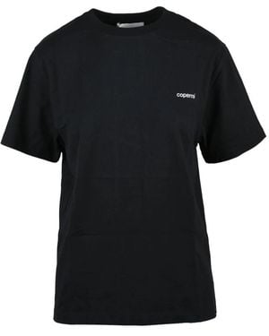 Coperni Tops ,Zwart ,Katoen Boxy T-Shirt