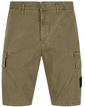 Stone Island Casual Shorts - Green