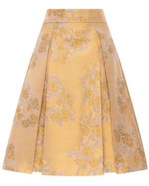 Maliparmi Rokken ,Geel ,Polyester Indian Princess Rok - Naturel