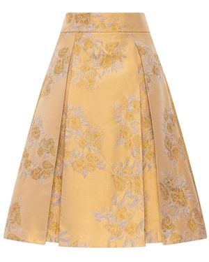 Maliparmi Midi Skirts - Natural