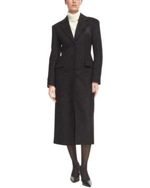 HUGO Single-Breasted Coats - Negro