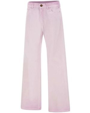 The Seafarer Wide Jeans - Rose