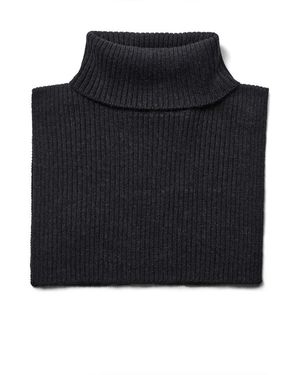 Mos Mosh Accessoires ,Blauw ,Winter Sjaal - Zwart