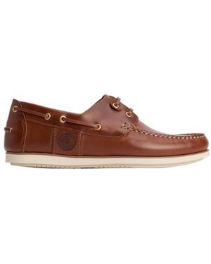 Barbour Boat Shoes - Brown