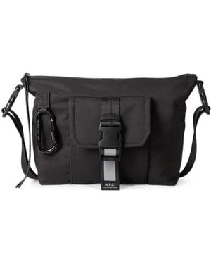 A.P.C. Cross Body Bags - Black