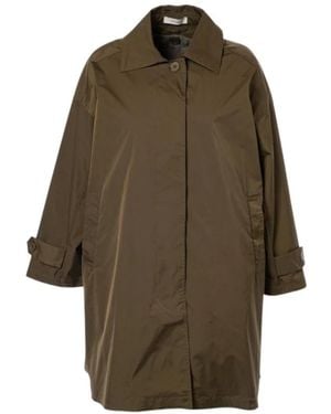 JC Sophie Single-Breasted Coats - Verde