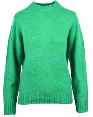 Aspesi Round-Neck Knitwear - Verde