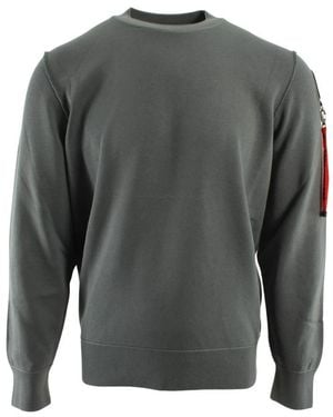 Parajumpers Hoodies & Sweatvesten ,Grijs ,Katoen Trui
