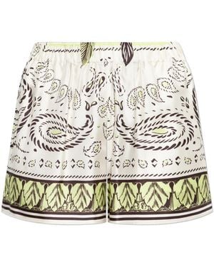 Tory Burch Short Shorts - Natural