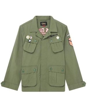 Deus Ex Machina Jassen ,Groen ,Katoen Power Overshirt