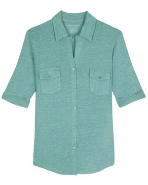 Majestic Filatures Shirts - Blue