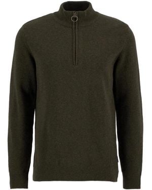 Barbour Rollkragenpullover - Grün