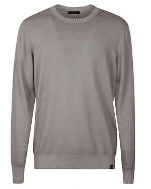 Fay Round-Neck Knitwear - Grey