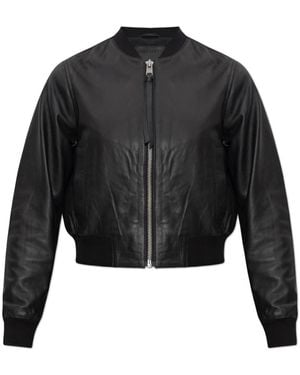 AllSaints Leather Jackets - Black