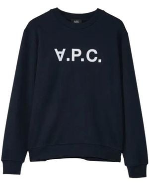 A.P.C. Sweatshirts - Blue