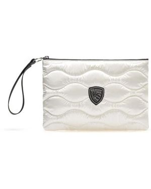 Blauer Clutches - Blanco