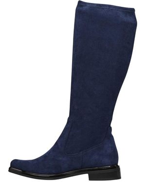 Caprice High Boots - Azul