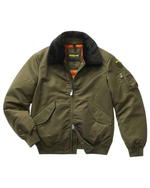 Blauer Bomber Jackets - Green