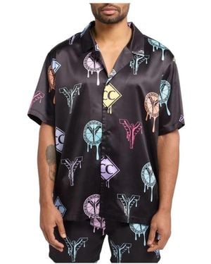 carlo colucci Short Sleeve Shirts - Black