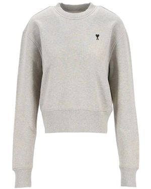 Ami Paris Sweatshirts - Gris