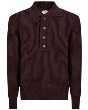 Eleventy Polo Shirts - Brown