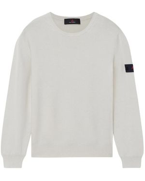 Peuterey Round-Neck Knitwear - White