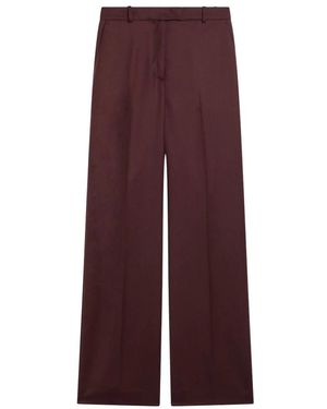 Frankie Shop Straight Trousers - Morado
