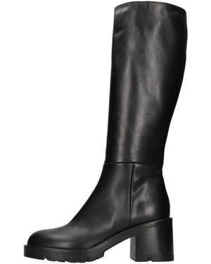 Strategia Heeled Boots - Nero