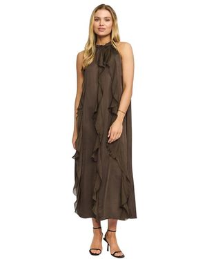 2-Biz Midi Dresses - Brown