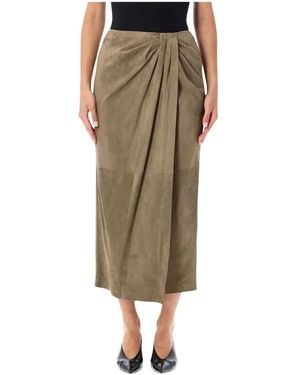 Ralph Lauren Leather Skirts - Green
