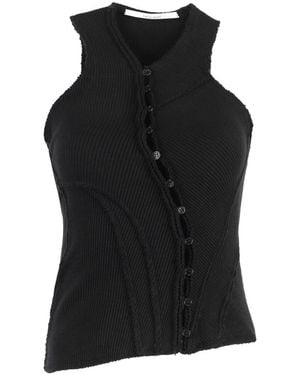 TALIA BYRE Sleeveless Tops - Black