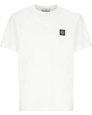 Stone Island T-Shirts - Blanco