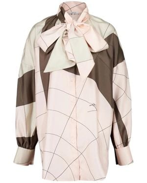 Ferragamo Shirts - Natural
