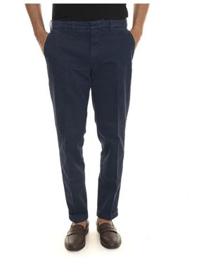 Fay Slim-Fit Trousers - Blue