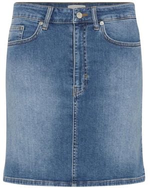 Part Two Skirts - Blauw
