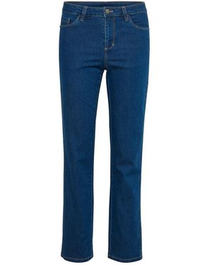 Kaffe Straight Jeans - Azul