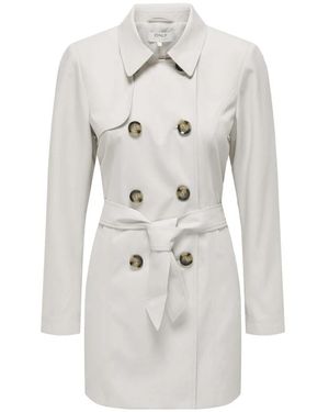 ONLY Valerie Trenchcoat - Wit