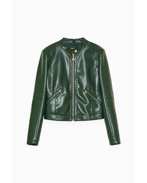Patrizia Pepe Light Jackets - Green