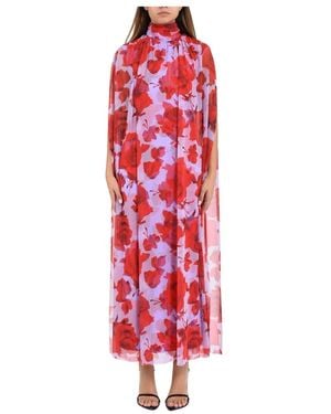 MSGM Maxi Dresses - Red