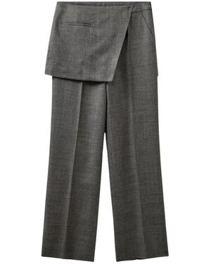 THE GARMENT Broeken ,Grijs ,Wol Pine Skirt Pants