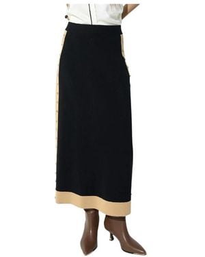 Lola Casademunt Midi Skirts - Black