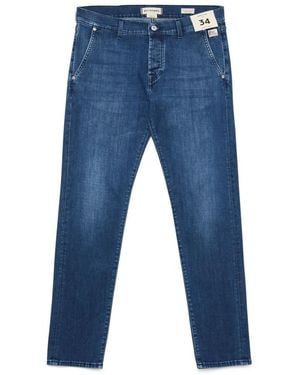 Roy Rogers Slim-Fit Jeans - Azul