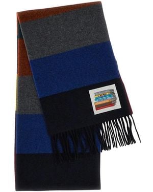 Paul Smith Winter Scarves - Bleu