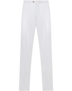 Fedeli Straight Pants - White